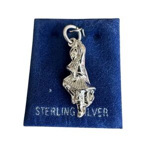 NWT Sterling Silver Highlander Dancer Pendant